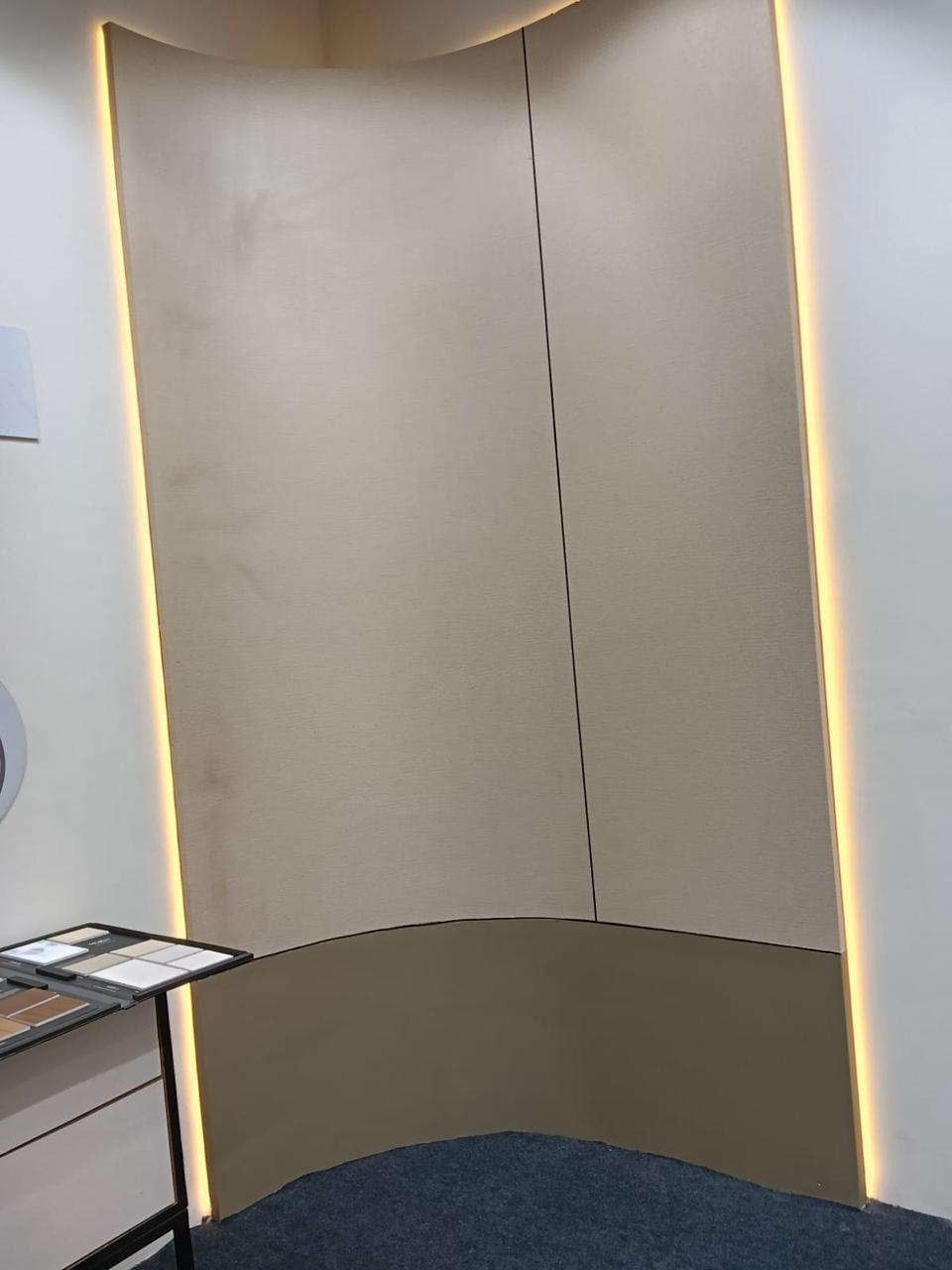 Marble-Look Panel Wall with LED, Kanpur